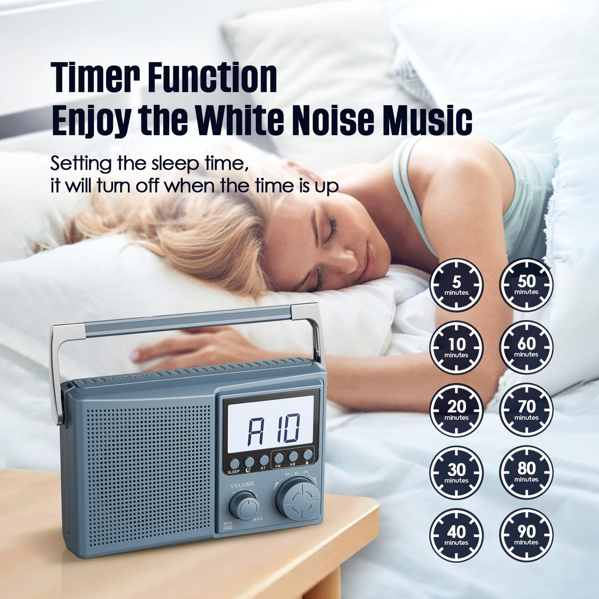 LEOTEC headphone jack and control buttons detail for private listening benefit