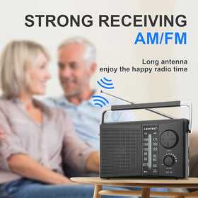 LEOTEC radio headphone jack enables private listening with comfort.