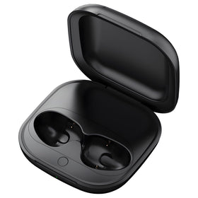 leQuiven Beats Fit Pro wireless charging case front view shows compact, portable design aiding daily charging