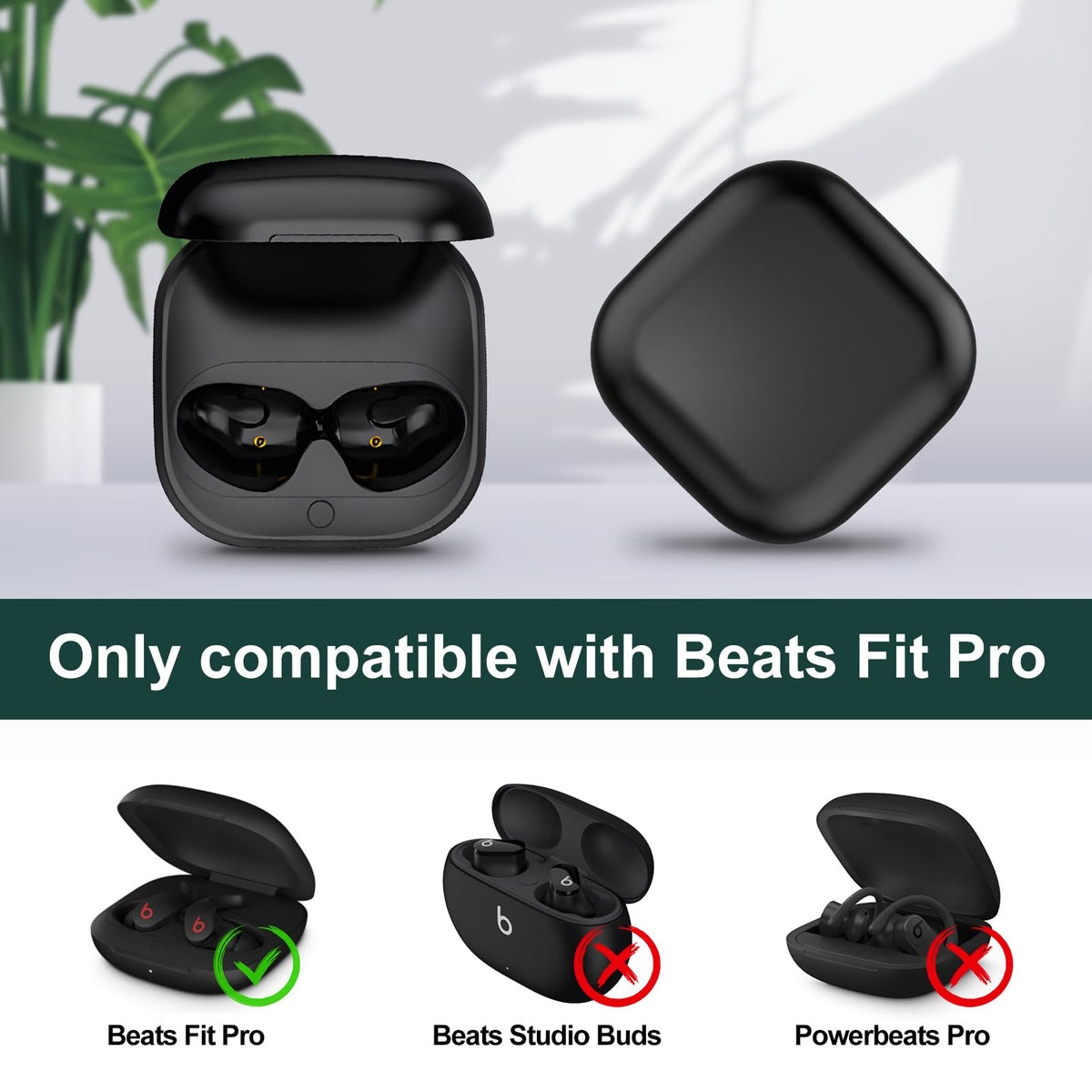 leQuiven Beats Fit Pro charging case USB-C port sample, enabling fast wired charging on the go