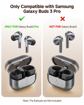 LeQuiven Buds 3 Pro case with Bluetooth pairing button enabling quick setup.