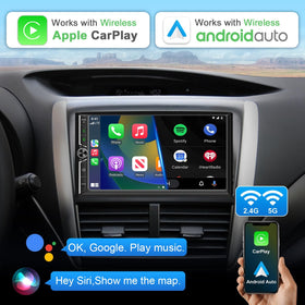 LEROAADZ Android Auto with a 4-core CPU for smooth app performance on the road