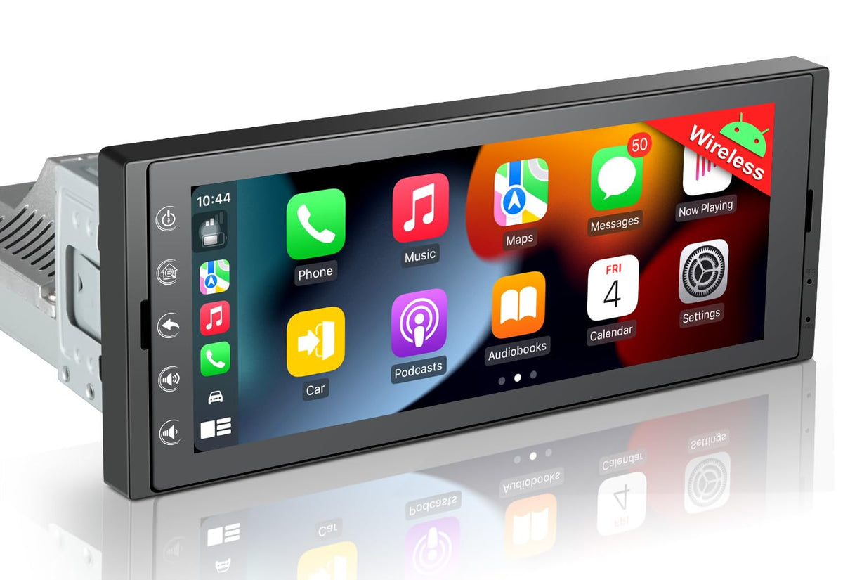LEROAADZ 6.9-inch IPS display with crisp daytime visibility
