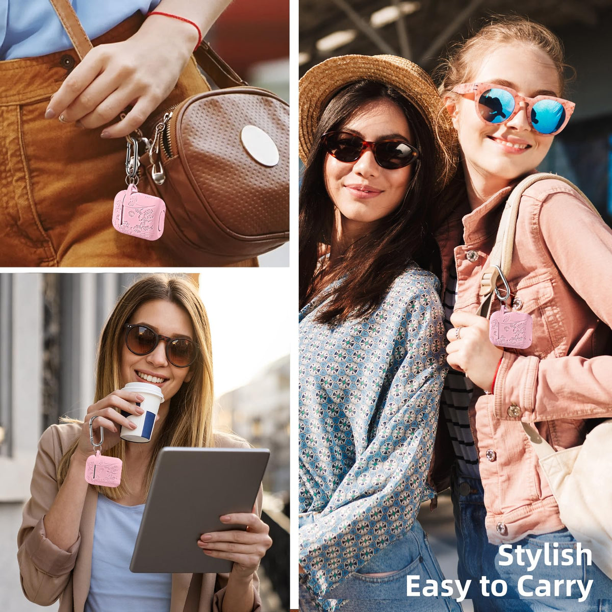 Lerobo washable silicone AirPods cover easy to clean after use.