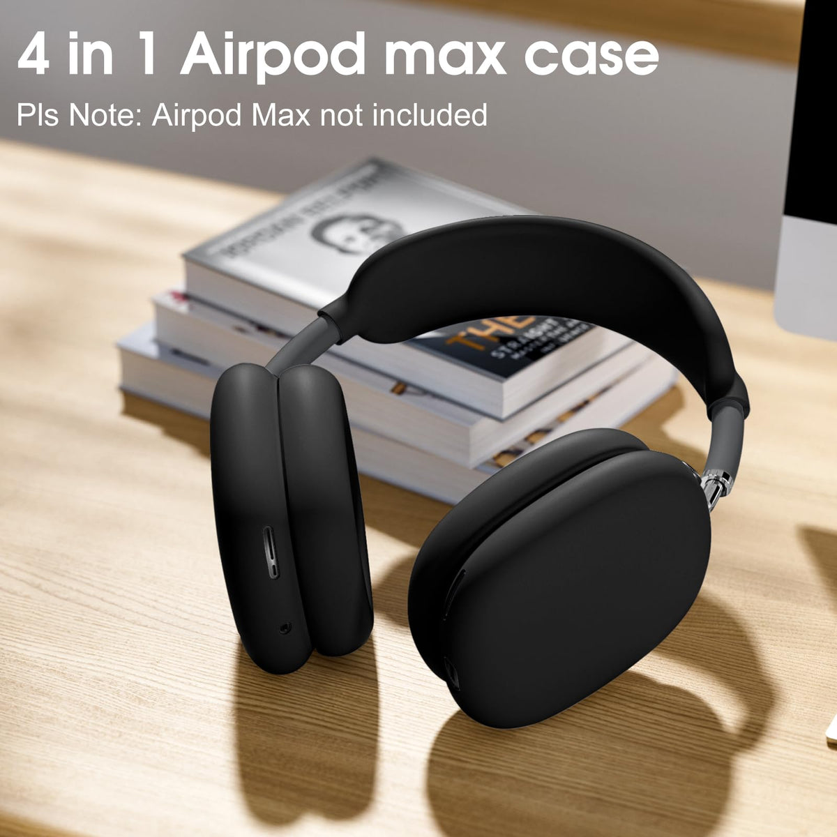 Lerobo AirPods Max earpad covers on the cushions
