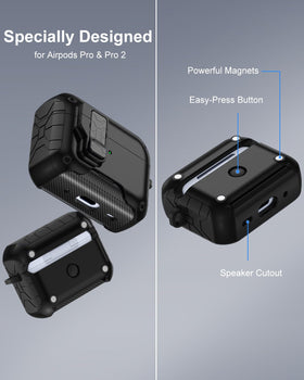 Lerobo AirPods Pro 2 case LED status indicator for battery checks