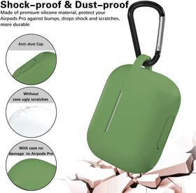 Durable carabiner included for attaching Lerobo case to bags or keys.