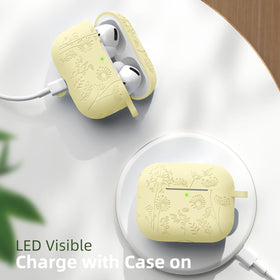 Lerobo AirPods Pro 2 easy-clean silicone material for quick wipes and long-lasting look.