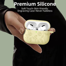 Lerobo AirPods Pro 2 precise cutouts with dust guard preserve easy charging and clean sound.