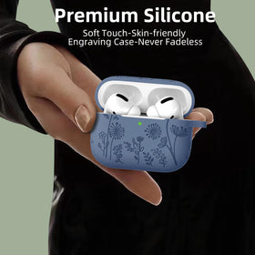 Lerobo AirPods Pro full-protection silicone case guards against bumps.