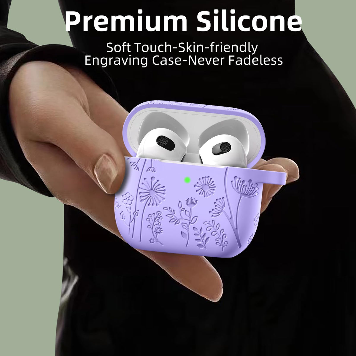 Lerobo AirPods 4 case installs and removes easily.