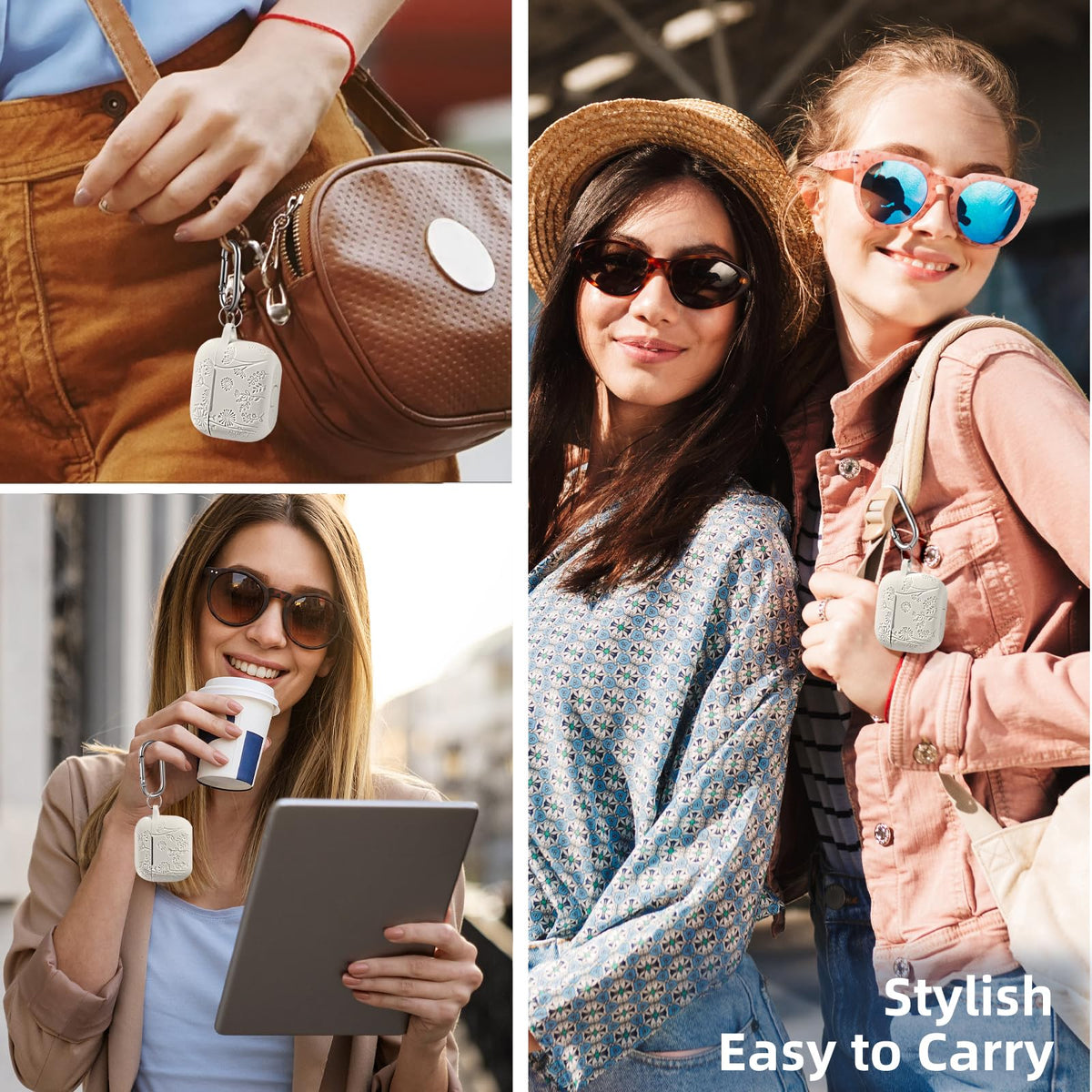 Lerobo AirPods 4 case with water-resistant surface, quick wipe keeps it looking new.