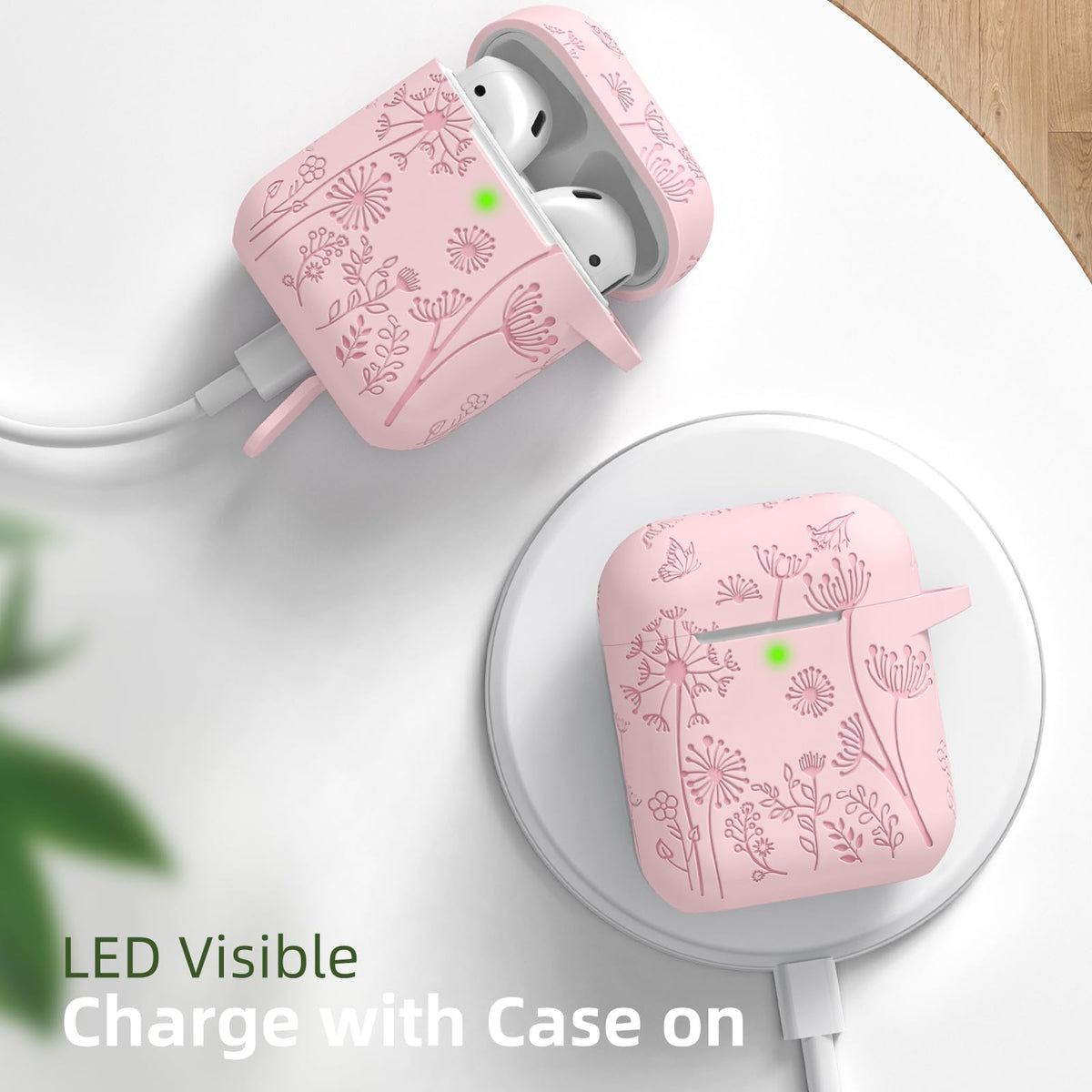 Lerobo protective cover guards AirPods charging case without bulk.