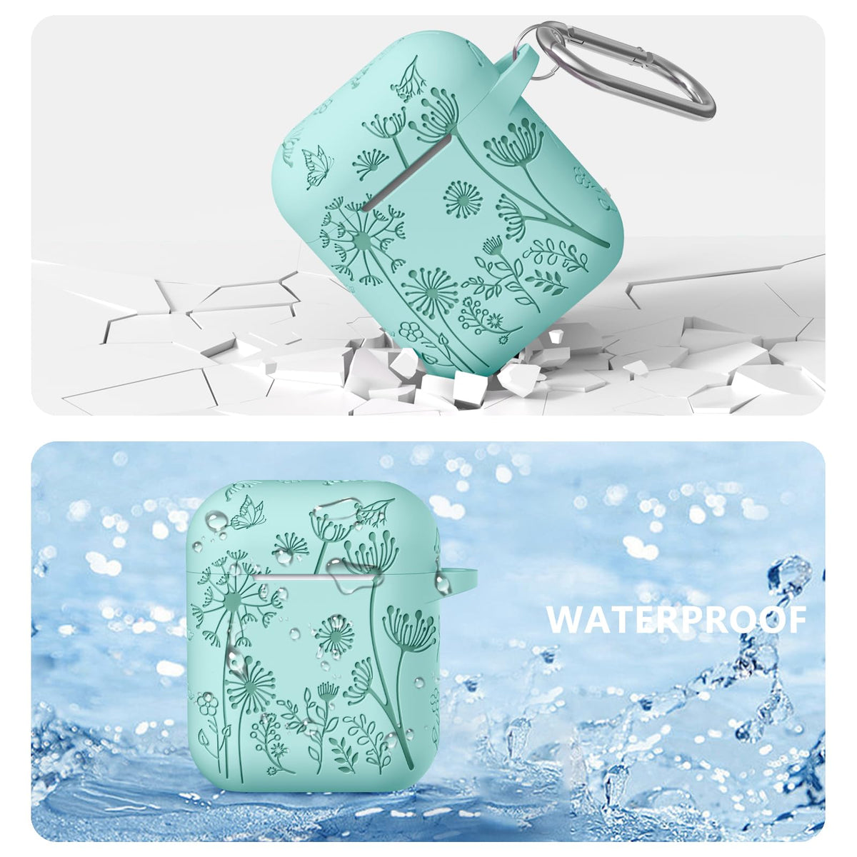 Lerobo front LED visible AirPods case design keeps charging status easy to check