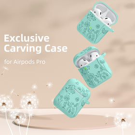 Lerobo soft silicone protection for AirPods case ensures gentle touch and durable shielding