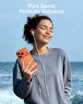 LERTOSEN adapter plugged into phone demonstrating clear audio use