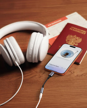 LERTOSEN adapters in a travel pouch for easy multi‑device use