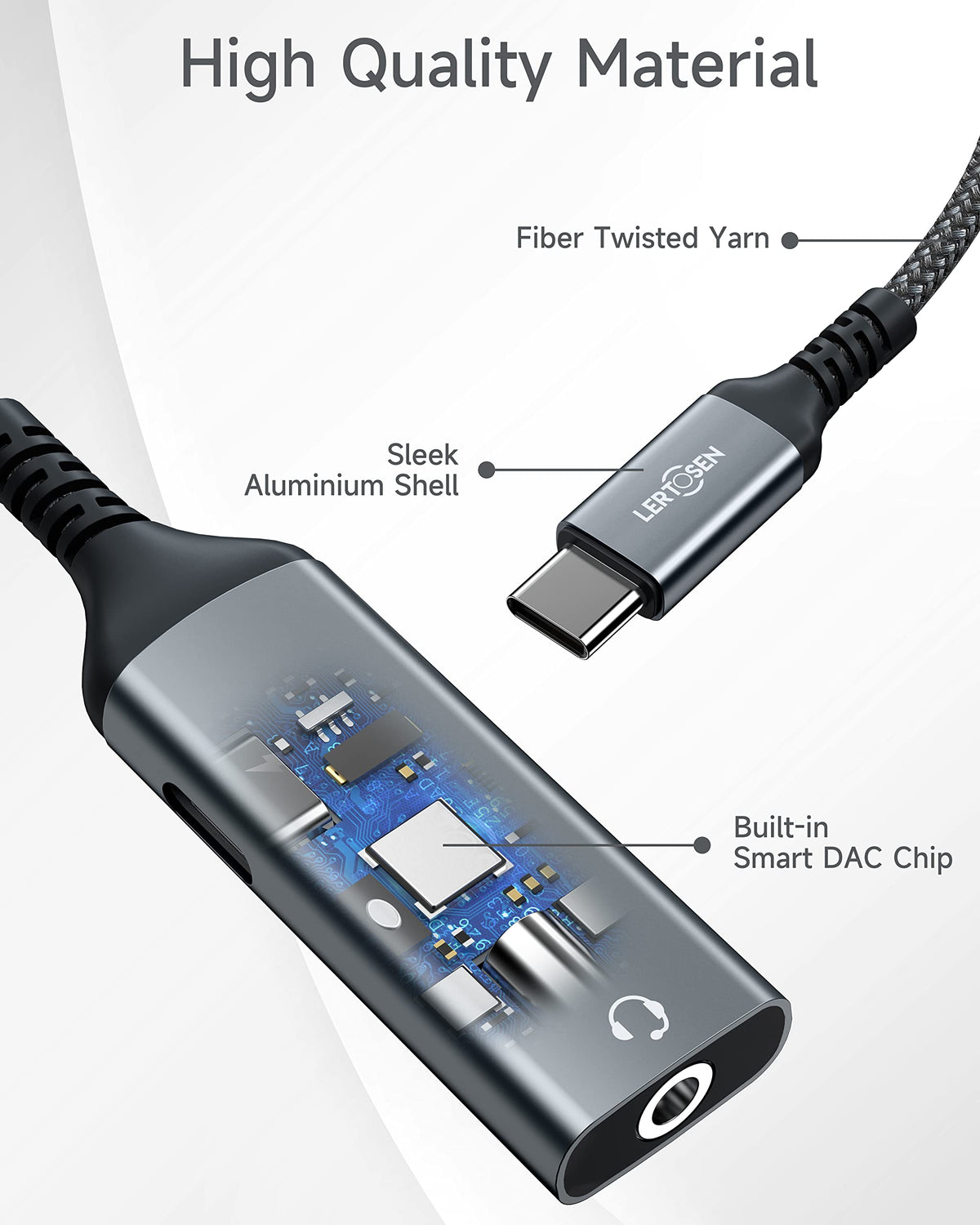 Lertosen broad compatibility with iPhone Samsung Pixel and more.