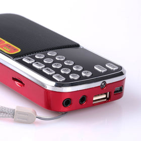 LETING Mfine compact speaker connected to PC or phone for clear sound.