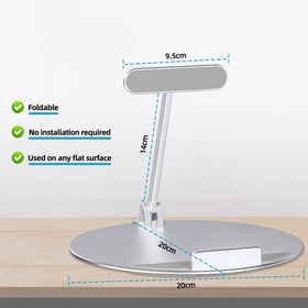 Letlar base with non-slip feet protecting surfaces and preventing sliding