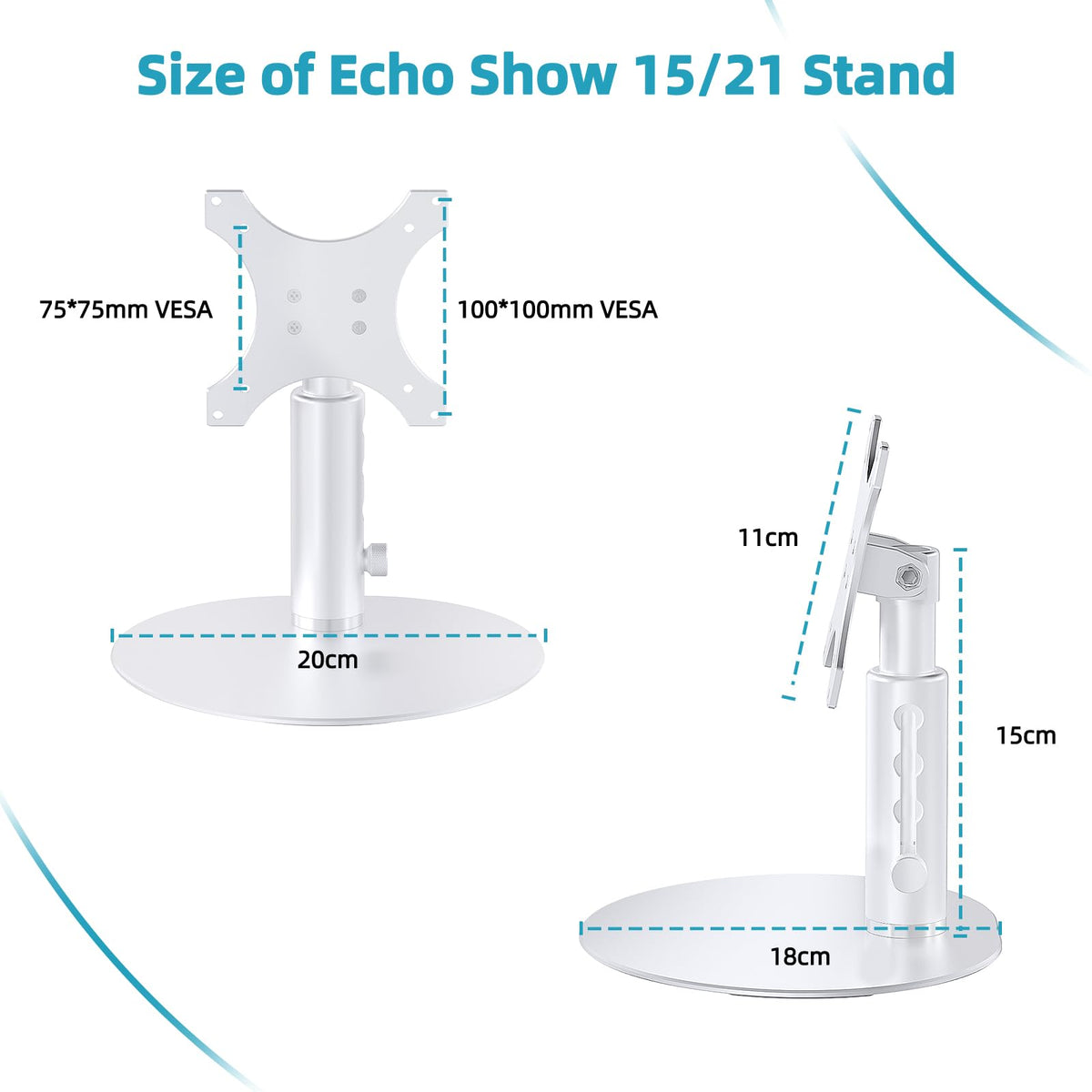 Letlar anti-slip pads under base preventing sliding on tabletop