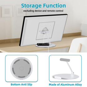 Letlar rotating base demonstration showing 360° orientation flexibility