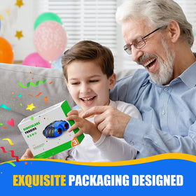 LET'S GO! Easy-to-use packaging image highlights gift-ready, ready-to-explore binoculars.
