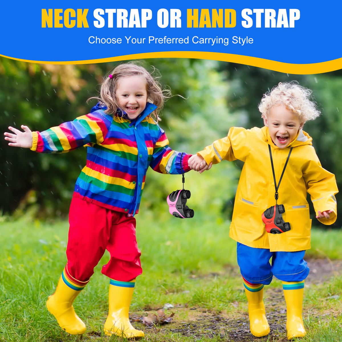 LET'S GO! ideal for bird watching and travel with kids.