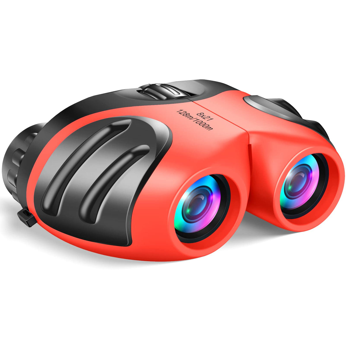 LET'S GO! waterproof kids binoculars with 8x magnification for crisp distant views.