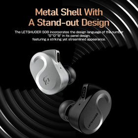 Letshuoer S08 nanoscopic magnetron diaphragm ensures stable, durable performance over time.