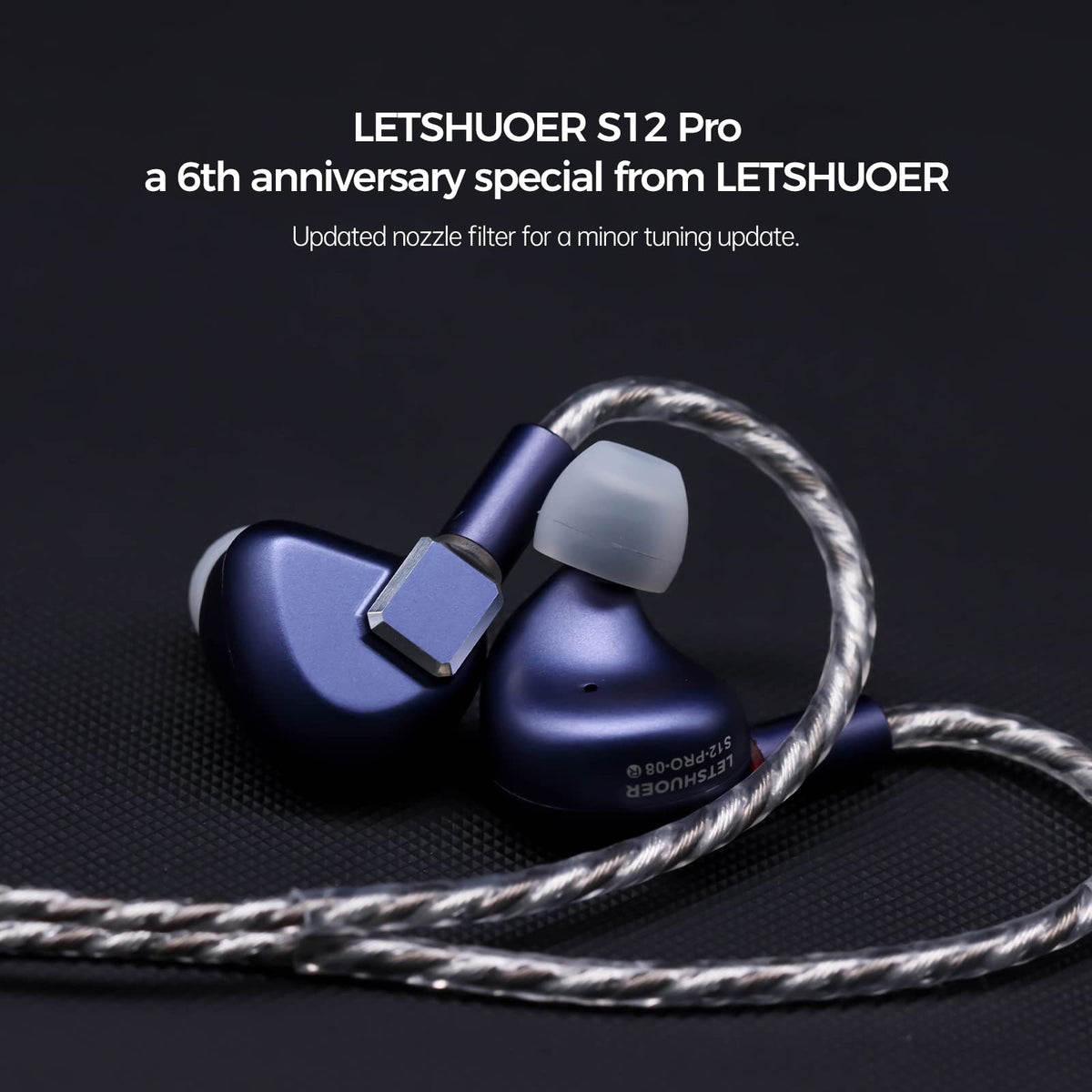 Letshuoer S12 Pro chassis design viewed from side for comfort.