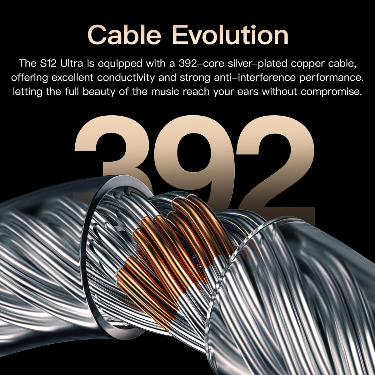 Letshuoer S12 Ultra 4.4mm connector supports balanced sound with wider headroom