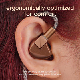 Letshuoer S12 Ultra in-ear assembly demonstrating secure fit