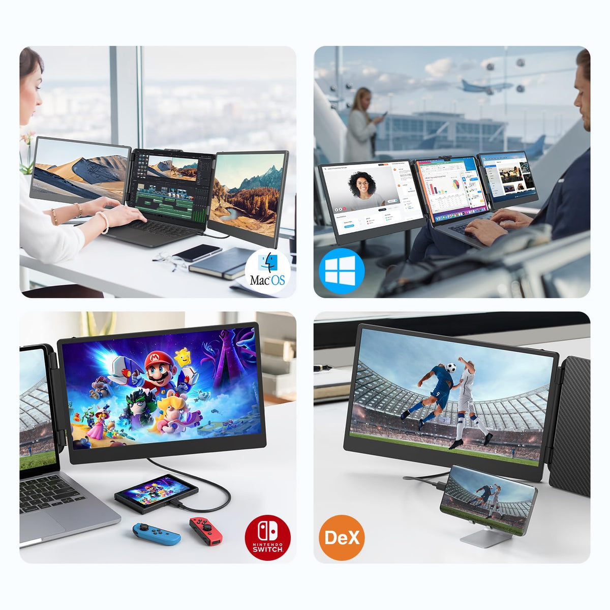 Leudaich plug and play cables included for quick setup