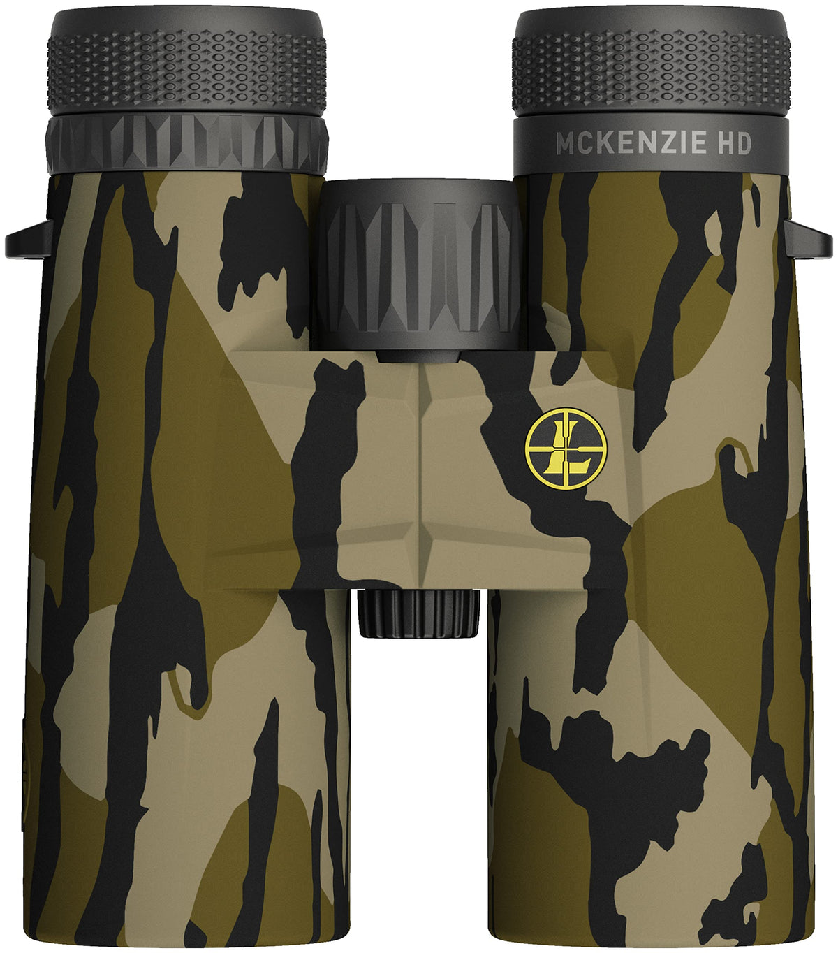 Leupold BX-1 McKenzie HD 10x42 open-bridge design for comfort.