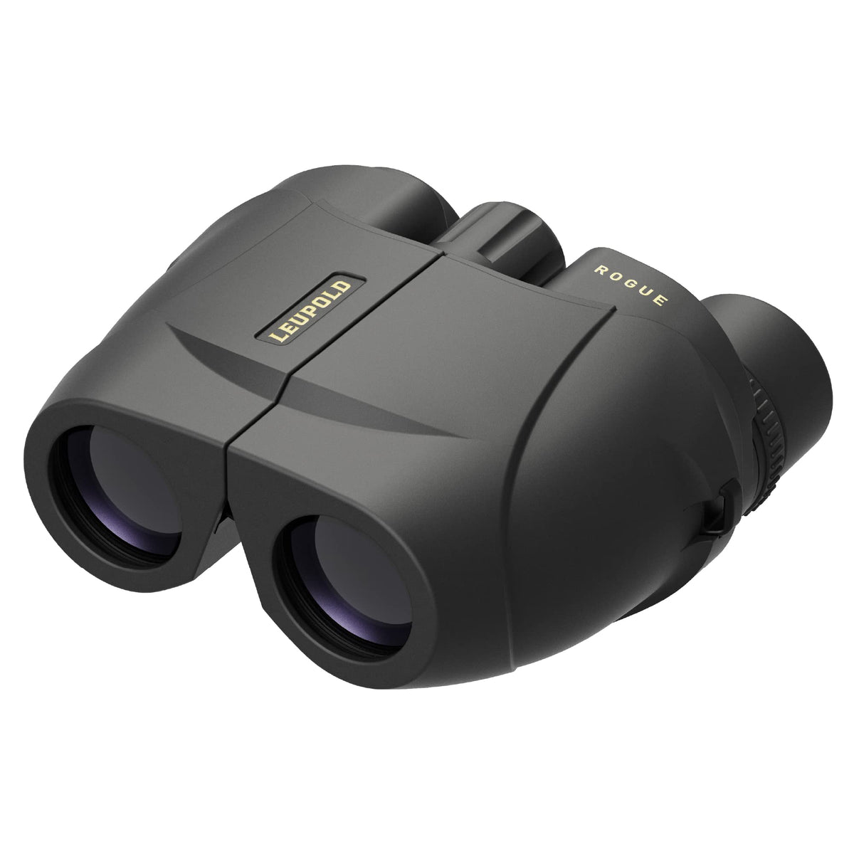 Leupold BX-1 Rogue 8x25 binoculars in black with crisp optics for outdoor viewing