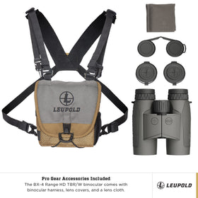 Close-up of rugged construction and lens protection on BX-4 Range HD