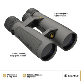 Leupold BX-5 Santiam HD 12x50 waterproof and fogproof performance in varied conditions.