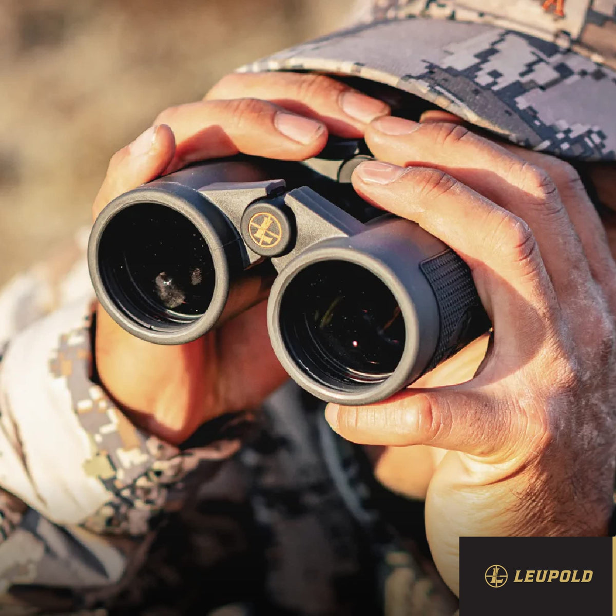 Leupold BX-4 Pro Guide HD 10x32 Shadow Gray waterproof construction for rugged outdoor use.