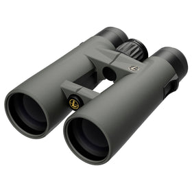 Leupold BX-4 Pro Guide HD 12x50 front view in shadow gray for rugged field use.