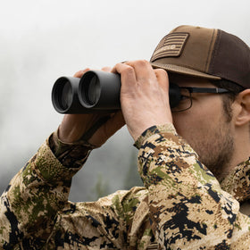 Leupold BX-4 Pro Guide HD 12x50 waterproof and fogproof performance in harsh weather.