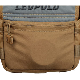 Leupold Pro Guide Harness 2 rear cell phone pocket keeps essentials within reach