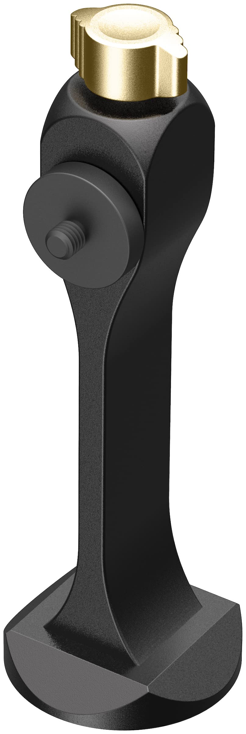 Leupold Quick-Stem Bino Tripod Adapter close-up knob showing smooth operation