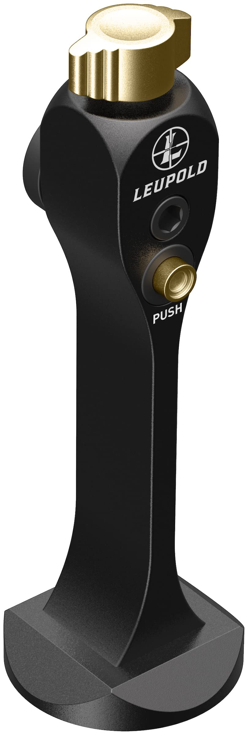 Leupold Quick-Stem Bino Tripod Adapter material detail emphasizing durable build