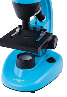 Levenhuk carrying case protects the Azure microscope during transport