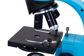 Levenhuk 50L NG Azure offers 40x-1280x magnification for detailed study