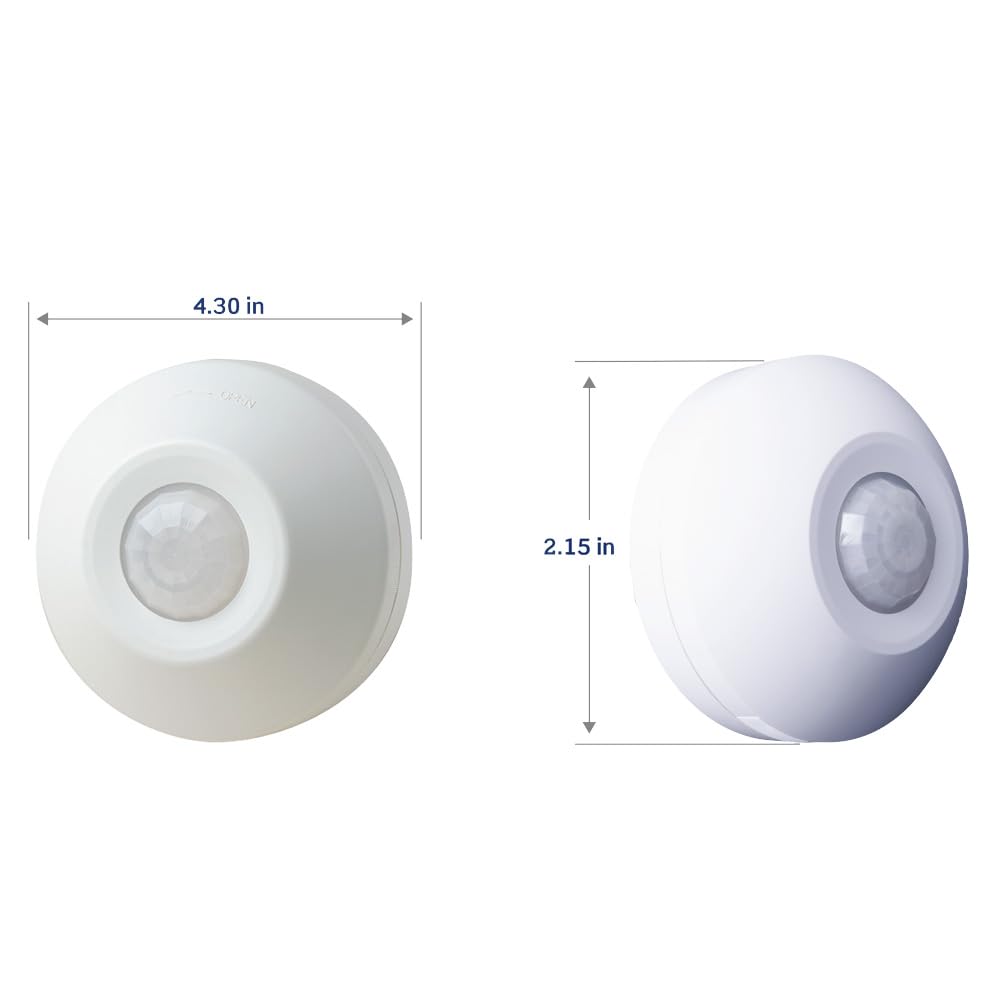 Leviton Fresnel lens closeup highlighting PIR segmentation for accurate detection