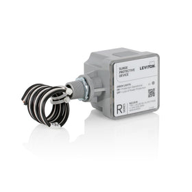 Leviton R2120-B front view showing compact NEMA 4X enclosure and model marking for easy identification and protection