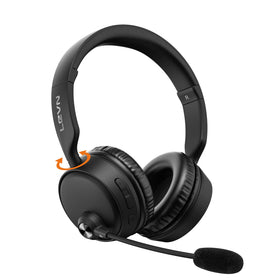 LEVN front view headset showing sleek design and comfort benefit