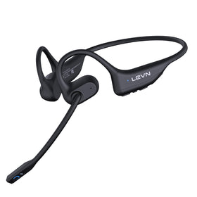 LEVN front view showing open-ear design and comfortable fit benefit situational awareness